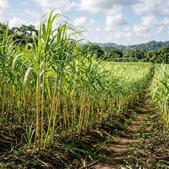 200 Green Sugarcane Seeds for Planting – Sweet, Juicy Rock Sugar Cane