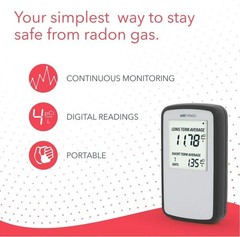 Airthings 223 Corentium Home Radon Detector Portable USA Version pCi/L