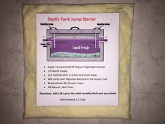 Septic Tank Starter 12 Months Supply Save Money On Pump Outs Enzyme Instead