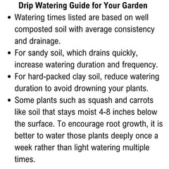 Rain Bird Drip Emitter Tubing 1/2 in x 100 ft Irrigation Hose 12 in Spacing