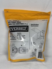 Everbilt 1-1/4 in 31 mm Overlay Frame, Soft Close Cabinet Hinges (10-Pack)