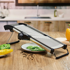 Mandoline Slicer for Kitchen Stainless Steel Food Chopper with Adjustable Blades