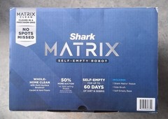 Shark Matrix Robot Vacuum Bagless Self-Empty Base Voice/Mapping GrayRV2300AE NEW