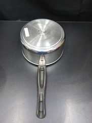 Vtg Revere Ware stainless 2 Qt Double Boiler Steamer Sauce pot