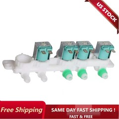 NEW 1 Pcs For Frigidaire FFTW4120SW1 Washer Water Inlet Valve 5304511334