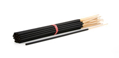 UNSCENTED Jumbo Incense Sticks 19″ Long Charcoal Black Extra Large Bulk