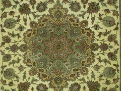 6.2 x 8.11 Authentic Perrsian Tabriiz Carpet Handmade Irran 499 KPSI #PIX-18062