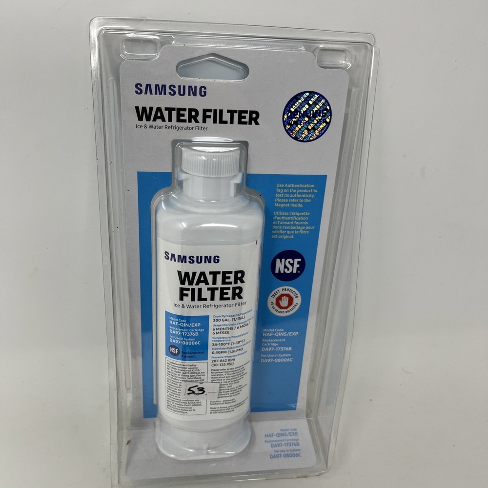 Samsung Water Filter Ice And Water Refrigerator Filter DA97-17376B