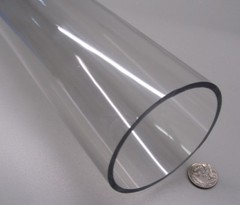 Kmac Polycarbonate Round Clear Tube/ Tubing 3.25″ OD x 3.0″ ID (3 1/4″ x 3.0″)