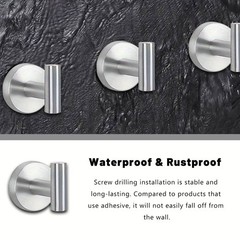 10 PCS Brushed Nickel Bathroom Hardware Towel Bar Set Bathroom Accessories Set