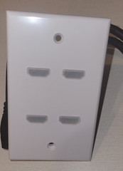 10 New 8K HDMI 4-Port Decorator Wall Plate White, Buyer’s Point