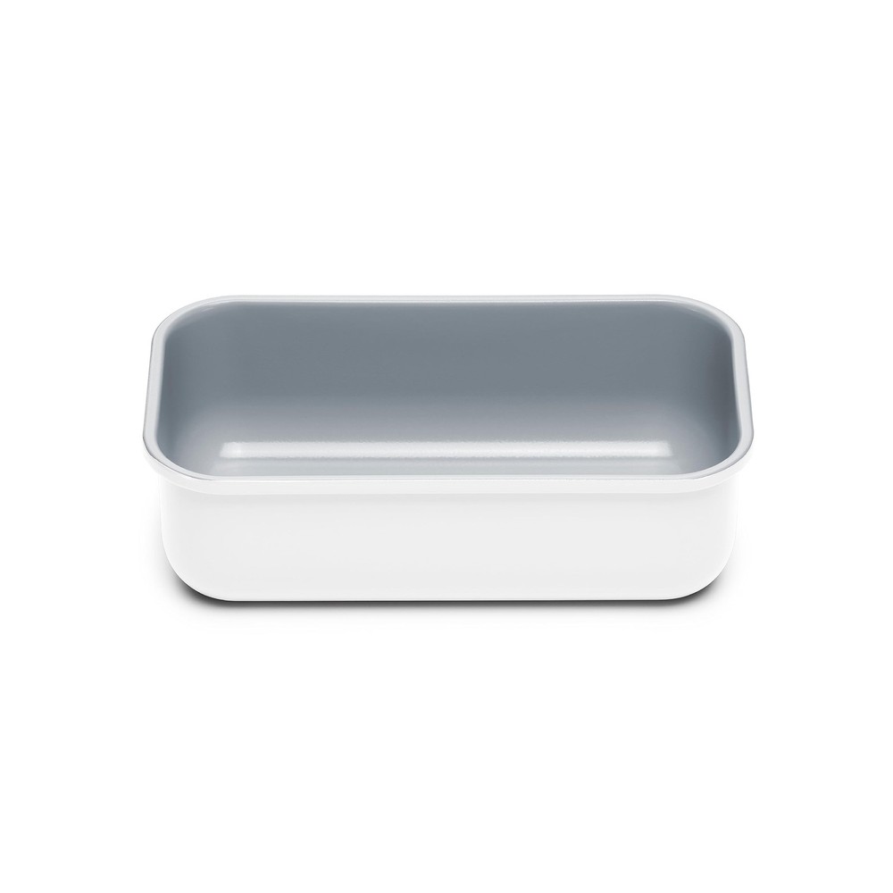 Non-Stick Ceramic 1 lb Loaf Pan – Naturally Slick Ceramic Coating – Non-Toxic…