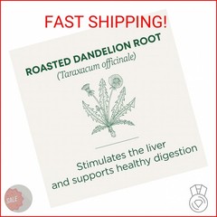 Traditional Medicinals Organic, Roasted, Dandelion Root Tea – Supports Normal De