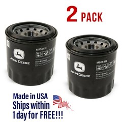 John Deere Original Equipment Oil Filter #M806419 – 2 PACK – Free Shipping