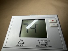 Pro1 T721 Dual Stage Non Programmable Thermostat | White