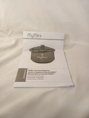 My Mini Chocolate Dipping Pot 20 Oz Capacity 40 Watts 120 Volts 60 Hz Ceramic