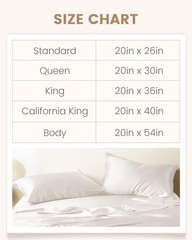 Set of 2 Pure Mulberry Silk Pillowcases – Soft, Durable, Anti-Aging, King Size 2