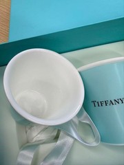 Tiffany & Co. Bone China Paper Cup Set of 2 with box