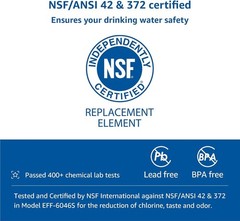 Maxblue LT1000PC Replacement for LG® LT1000P® Refrigerator Water Filter, 3 PACK