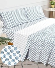 100% Cotton Sheets Fitted Flat Bed Sheets Twin,Twin XL,Full,Queen,King Size