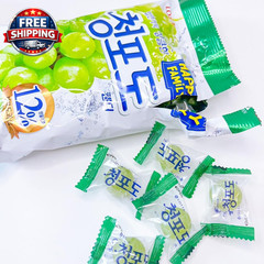 Juicy Green Grape Flavor Candy – Refreshing Taste, 5.40 Oz (153G) Pack