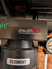Hydrologic STEALTH-RO300 Reverse Osmosis System with Aquatec Booster Pump
