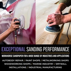 6″ PSA Sanding Discs, 50 Disc Variety Pack – Self Adhesive Stickyback Sandpaper