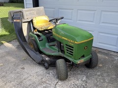 John Deere STX-38 Gas Riding Lawn Mower w/ Grass Catcher, Green/Yellow/Black