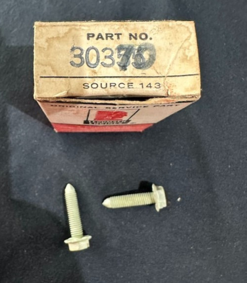 New Tecumseh 30370 Screw Lot of 2 Genuine OEM Service Part