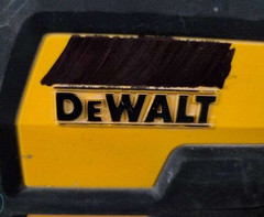DeWalt DW0822 Self-Leveling Cross Line Plumb Spot Laser Level, with Storage Case
