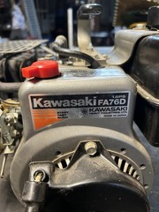 Kawasaki FA76D Generator, 1979 Runs, Great Condition