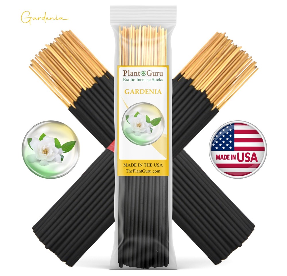 GARDENIA Incense Sticks 7″ Bulk Pack Wholesale Hand Dipped Lot