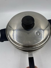 Saladmaster Stainless Steel Saucepan Steamer Double Boiler with Vapo Lid