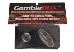 Gamblers pocket casino gambling money cash lock box to not spend back cash wins