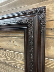 16 x 20 In stock ready to ship, Traditional compo ornate wood frame, DARK WALNUT
