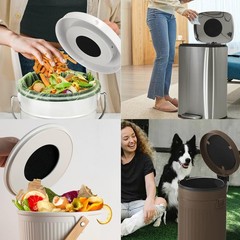 Sustainable 10 Pack new Charcoal Filters for Long-Lasting Compost Odor Control