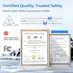 Waterdrop X12 Alkaline Mineral pH+ Reverse Osmosis System,1200 GPD Fast Flow RO