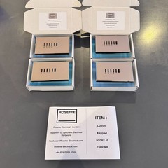 Lutron – NTGRX 4S – Polished Chrome- With 12 Months Warranty – INC VAT*