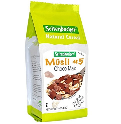 Seitenbacher Muesli #5 Choco Muesli, 3 pack 16-Ounce 16.0 Ounce (Pack of 3)