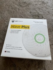 Airthings 2930 Wave Plus-Radon & Air Quality Monitor, Battery Powered (CO2, VOC)