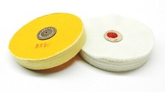 5″ Jewelers Polishing Buffs White & Yellow Loose Buffing Wheels Polish Jewelry