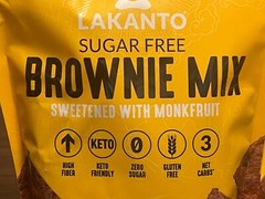 Sugar Free KETO BROWNIE & CHOCOLATE CHIP COOKIE MIX Huge 27oz bag +19.4 oz 2026