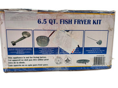 Bass Pro Shops 6.5 Qt Fish Fryer Kit, New in Open Box, Complete