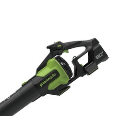 Greenworks 80v Max Power Pro Combo Kit 730CFM Blower and 17” String Trimmer