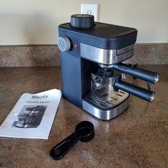 Sboly Espresso Machine Maker with Steam Milk Frother Espresso Model LPM201