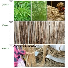 Rug Round Jute Reversible 100% Natural Braided Home Decor Rustic Look Rug