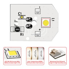5 PCS Refrigerator Light Bulb WR55X25754 WR55X11132 Fits GE LED Light Replace
