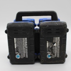 Kobalt 24 volt 4 Slot Battery Caddy Carrying Case Battery Holder