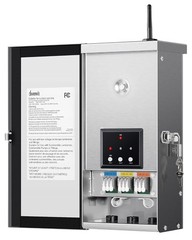 DEWENWILS 300W Wi-Fi Low Voltage Landscape Transformer with 3 Zones, 120V AC