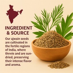 Ajwain Seeds (Carom Seeds) 5 lbs. – Aromatic Spice for Cooking & Health Benefits